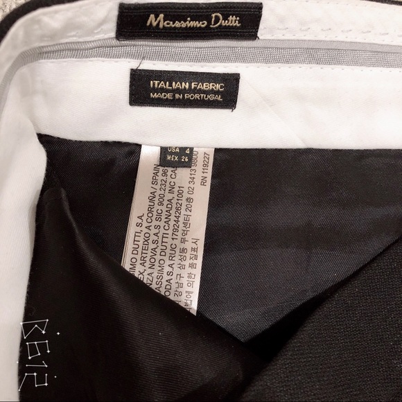 Massimo Dutti Black Suit pants - Picture 4 of 8